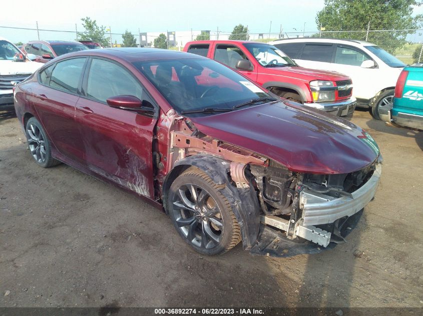 2015 CHRYSLER 200 S - 1C3CCCBG1FN514455