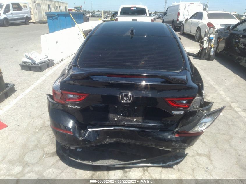 2019 HONDA INSIGHT TOURING 19XZE4F95KE003170