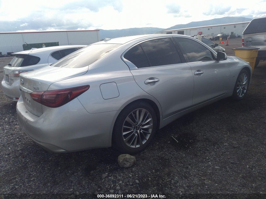 VIN JN1EV7AR2JM610850 2018 INFINITI Q50 3.0T LUXE