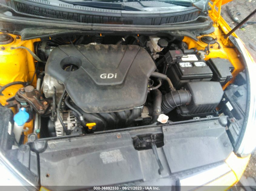 2013 HYUNDAI VELOSTER W/BLACK INT - KMHTC6AD2DU171013