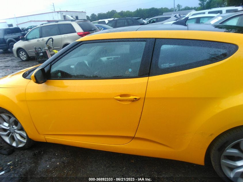 2013 HYUNDAI VELOSTER W/BLACK INT - KMHTC6AD2DU171013