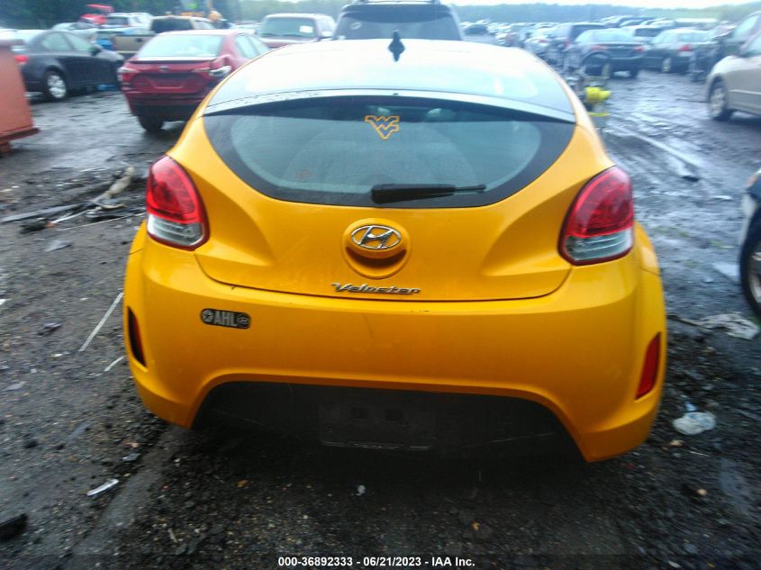 2013 HYUNDAI VELOSTER W/BLACK INT - KMHTC6AD2DU171013