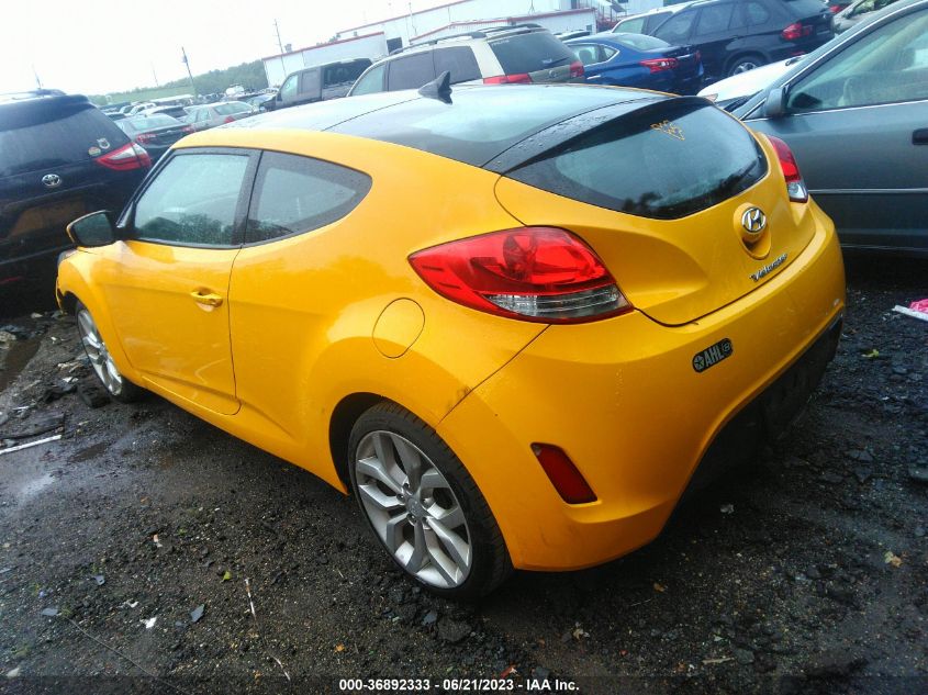 2013 HYUNDAI VELOSTER W/BLACK INT - KMHTC6AD2DU171013