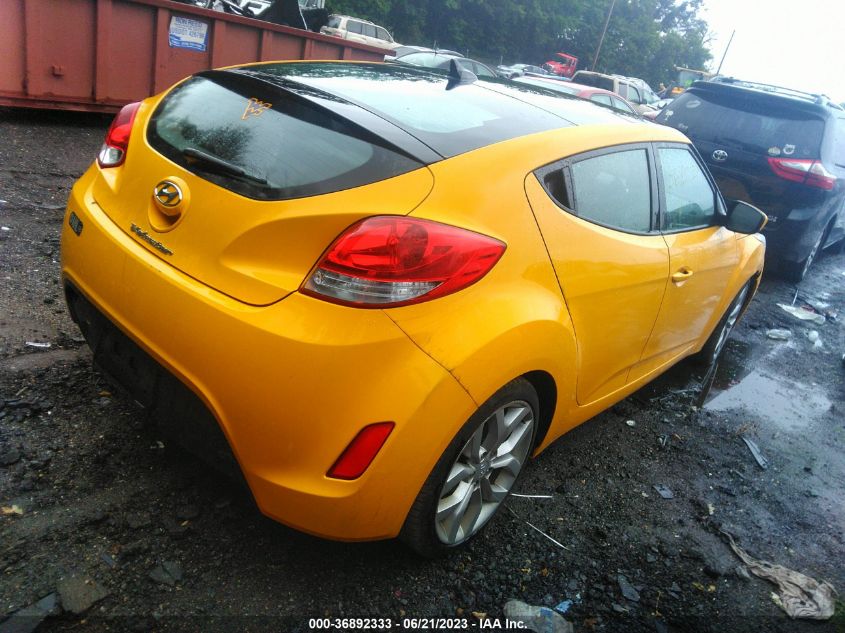 2013 HYUNDAI VELOSTER W/BLACK INT - KMHTC6AD2DU171013