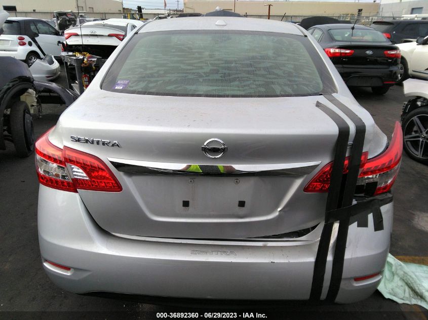2015 NISSAN SENTRA SV - 3N1AB7AP8FY322079