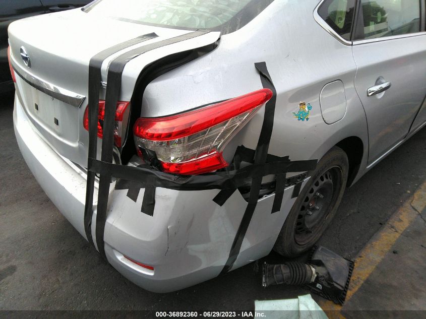 2015 NISSAN SENTRA SV - 3N1AB7AP8FY322079