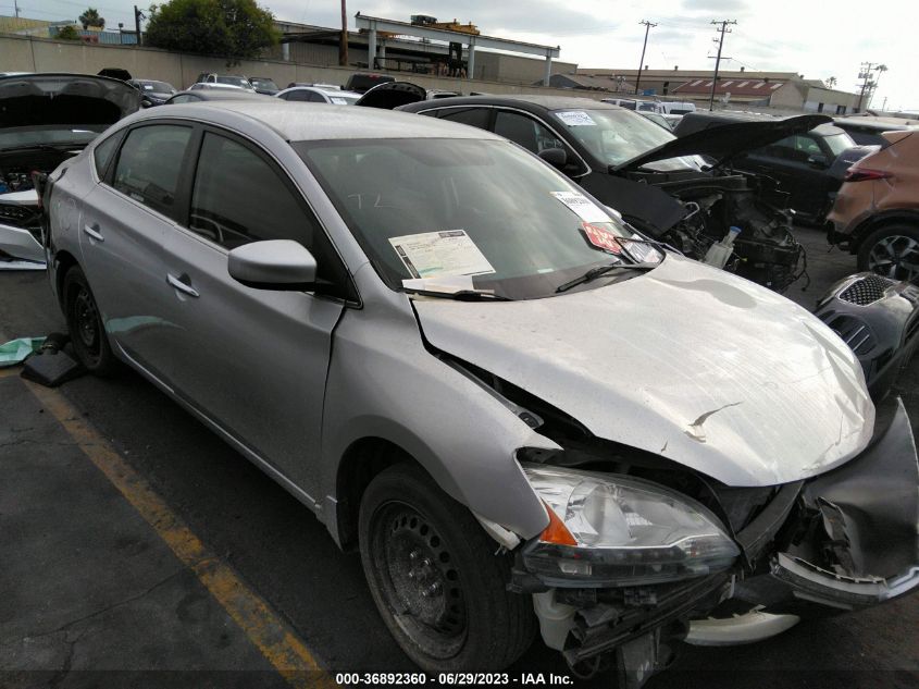 2015 NISSAN SENTRA SV - 3N1AB7AP8FY322079