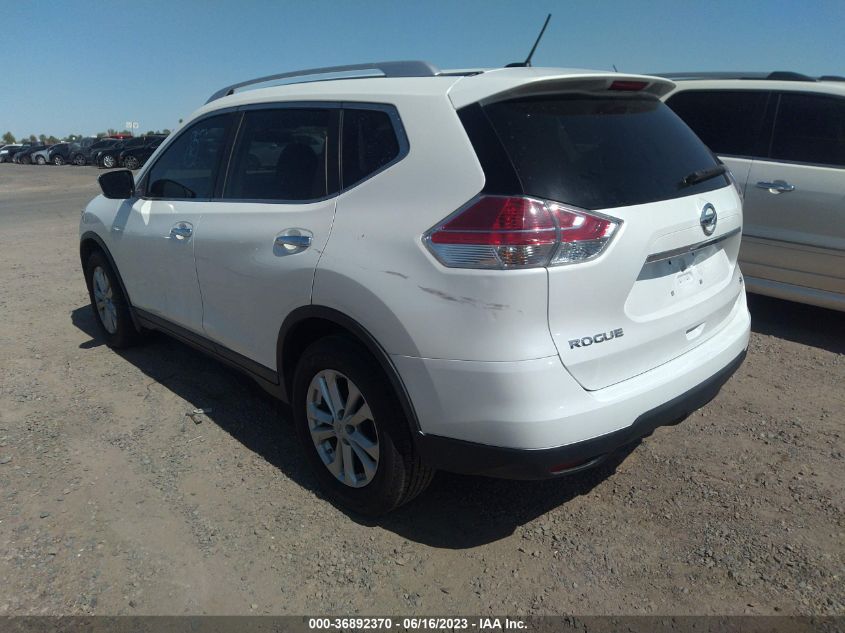 2015 NISSAN ROGUE SV - KNMAT2MT8FP568900