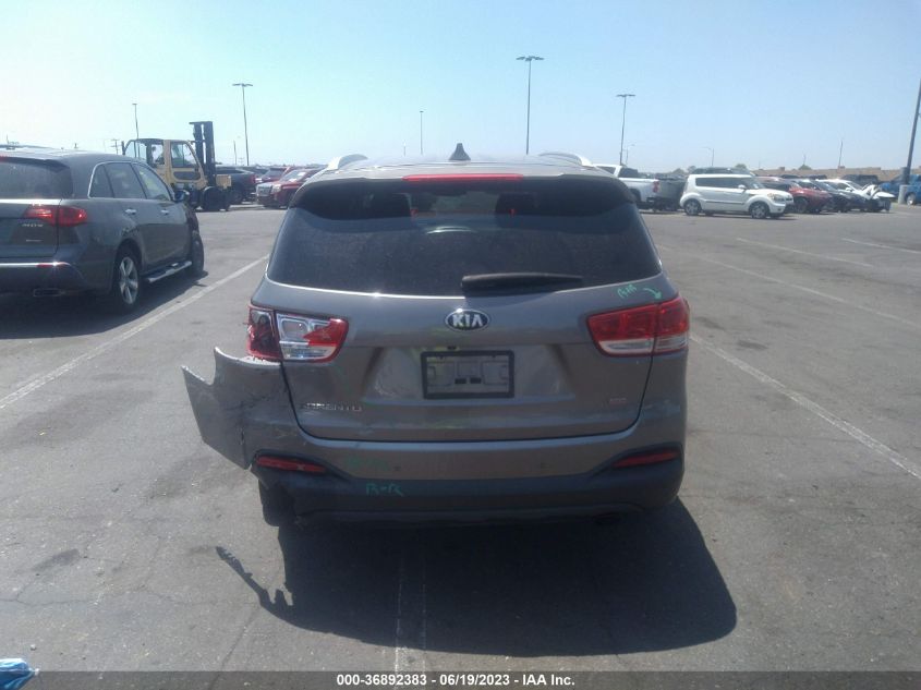 2016 KIA SORENTO LX - 5XYPG4A39GG138151