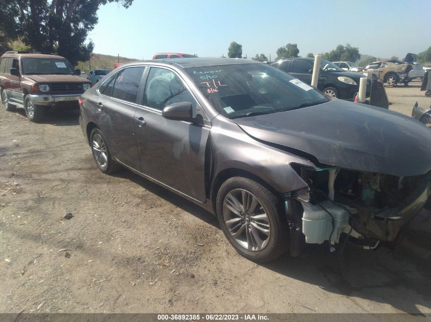 2016 TOYOTA CAMRY XLE/SE/LE/XSE - 4T1BF1FK2GU251610