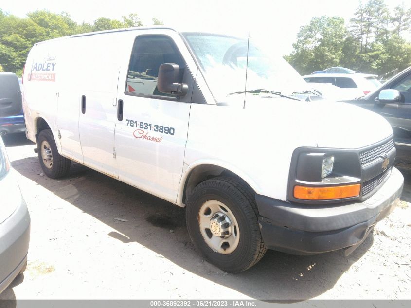 2014 CHEVROLET EXPRESS CARGO VAN - 1GCWGFFA5E1155766
