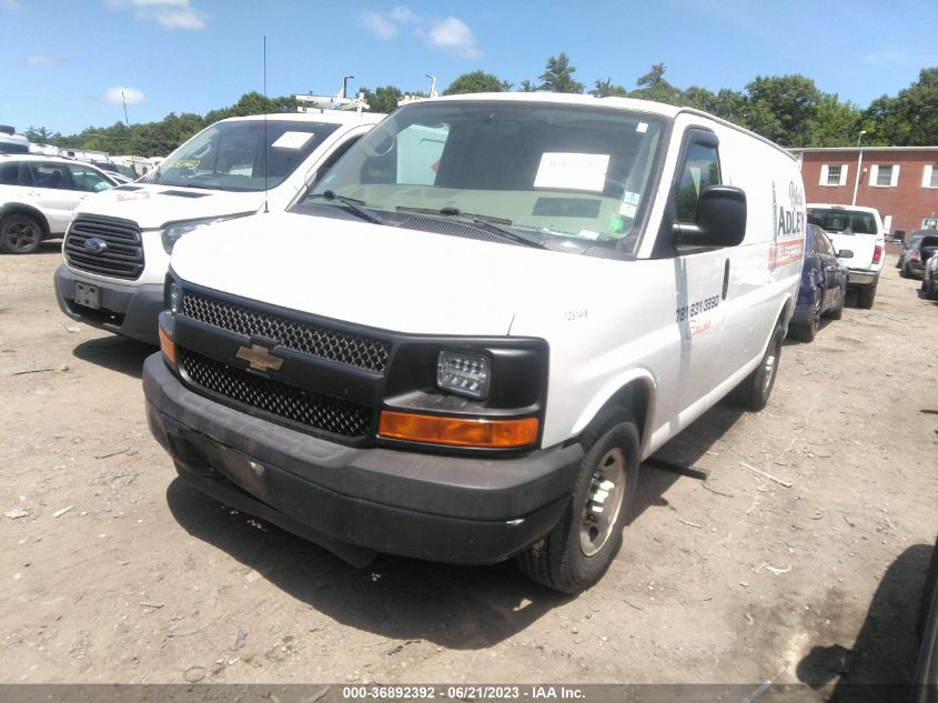 2014 CHEVROLET EXPRESS CARGO VAN - 1GCWGFFA5E1155766