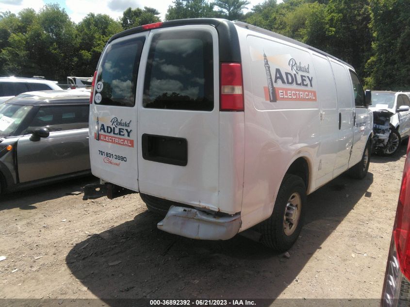 2014 CHEVROLET EXPRESS CARGO VAN - 1GCWGFFA5E1155766