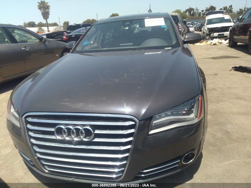 2014 AUDI A8 L 4.0T WAUR2AFD2EN010991