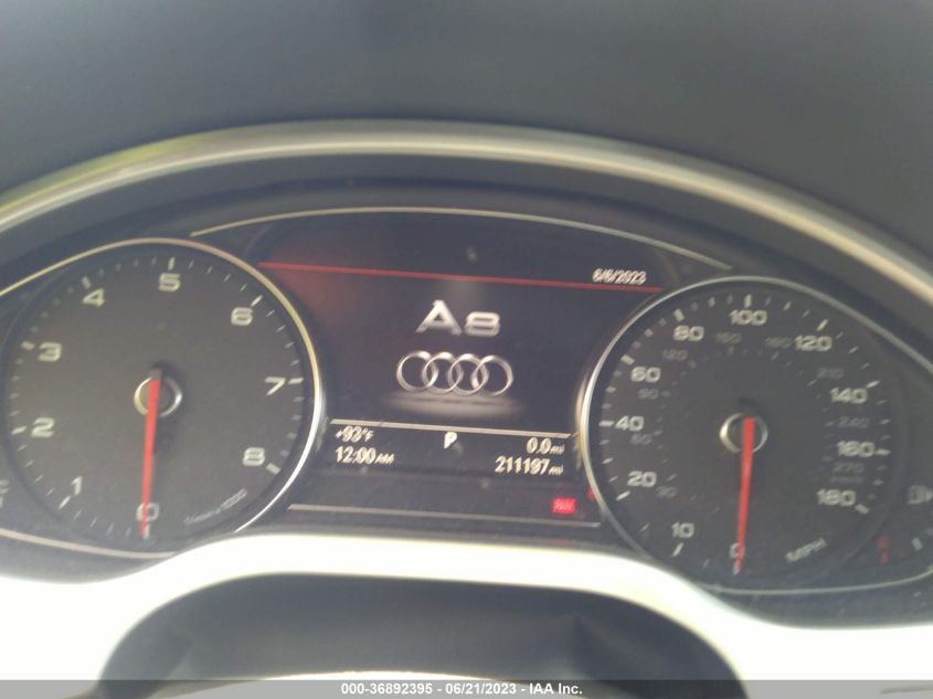 2014 AUDI A8 L 4.0T WAUR2AFD2EN010991