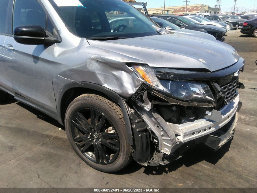 2020 HONDA PASSPORT SPORT - 5FNYF7H20LB005527