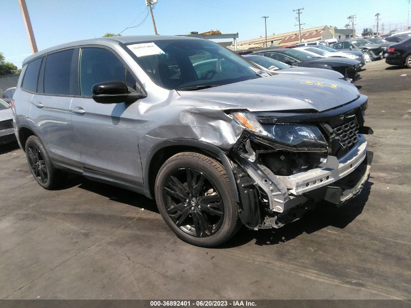2020 HONDA PASSPORT SPORT - 5FNYF7H20LB005527