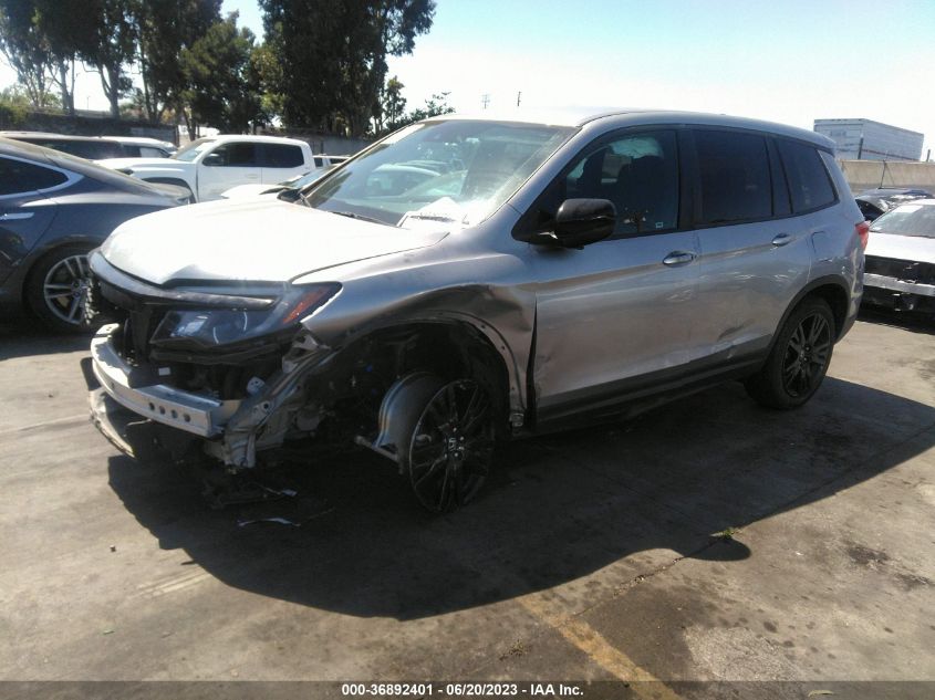 2020 HONDA PASSPORT SPORT - 5FNYF7H20LB005527