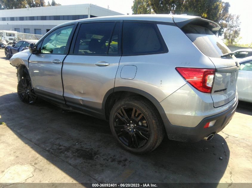 2020 HONDA PASSPORT SPORT - 5FNYF7H20LB005527