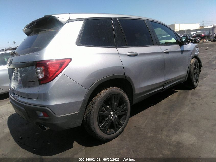 2020 HONDA PASSPORT SPORT - 5FNYF7H20LB005527