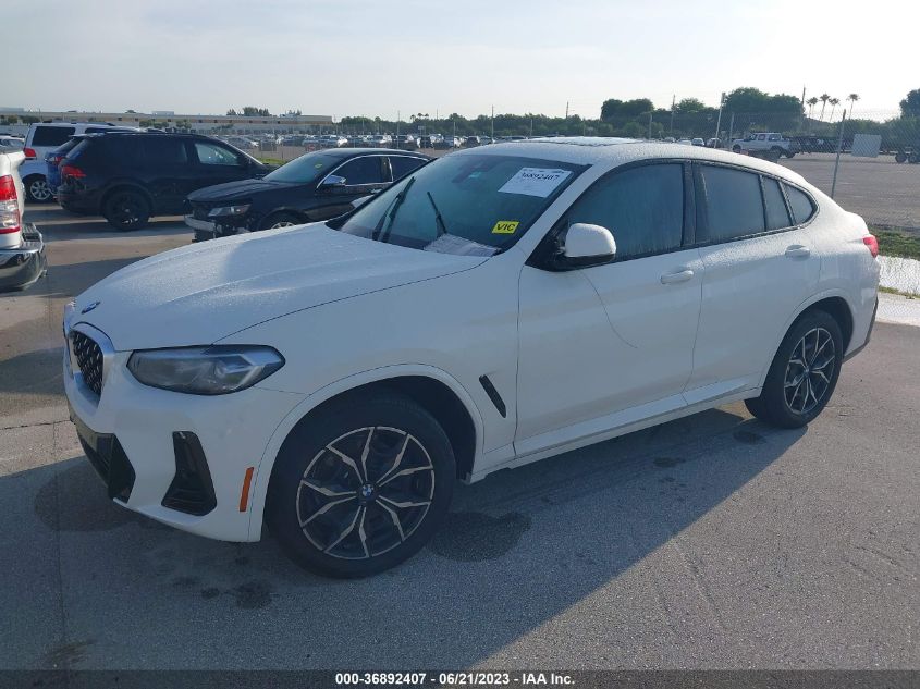 2023 BMW X4 XDRIVE30I - 5UX33DT03P9S42311