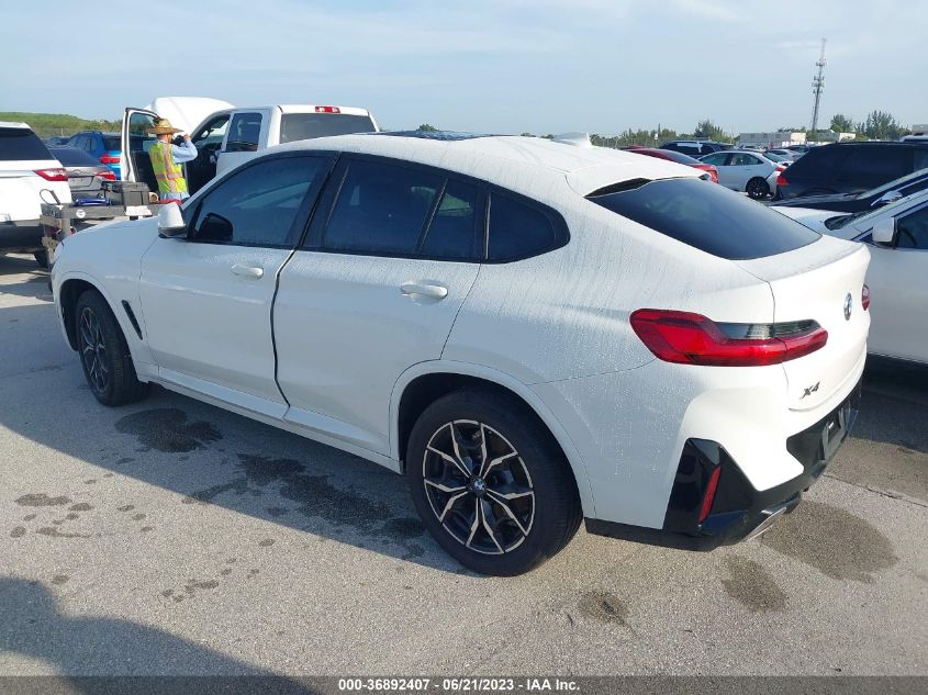 2023 BMW X4 XDRIVE30I - 5UX33DT03P9S42311