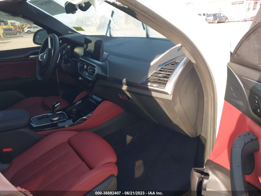 2023 BMW X4 XDRIVE30I - 5UX33DT03P9S42311