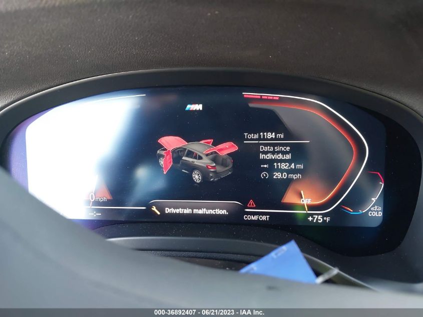 2023 BMW X4 XDRIVE30I - 5UX33DT03P9S42311