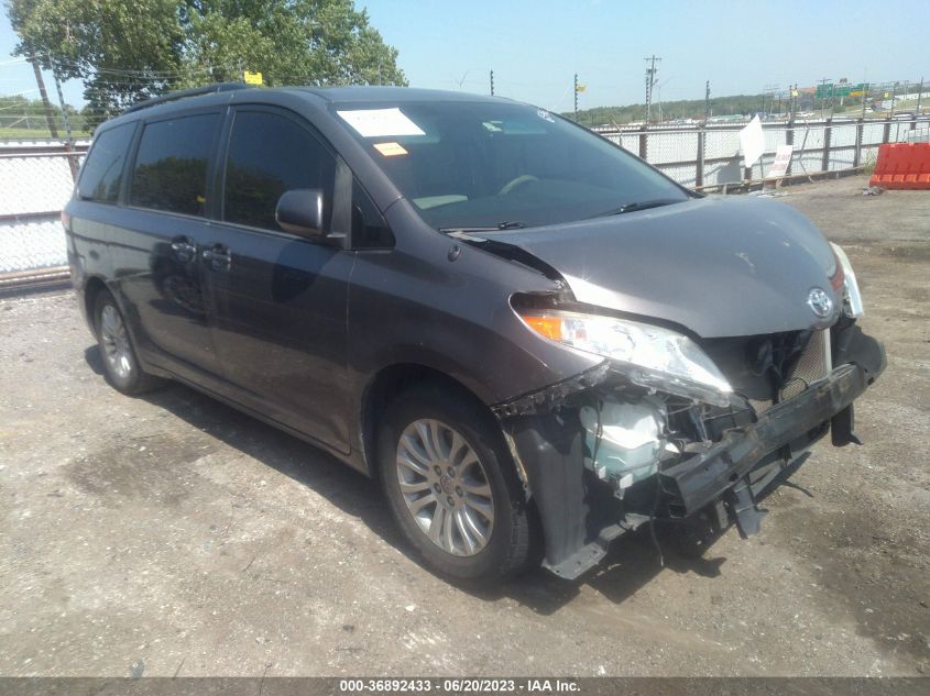 2013 TOYOTA SIENNA XLE AAS/XLE/LTD - 5TDYK3DCXDS346546