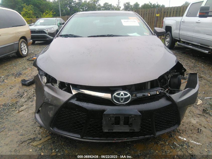 2016 TOYOTA CAMRY XLE/SE/LE/XSE - 4T1BF1FK5GU534647