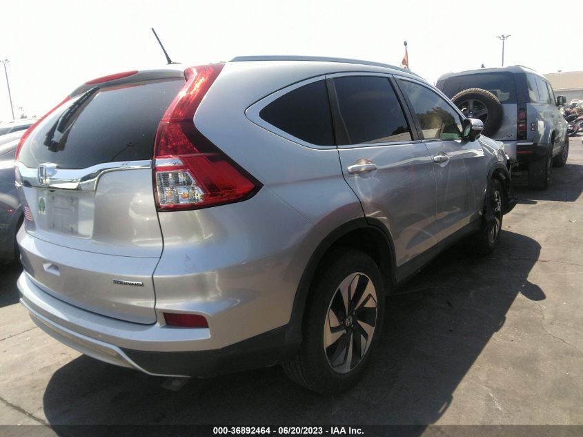 2016 HONDA CR-V TOURING - 5J6RM3H9XGL007749