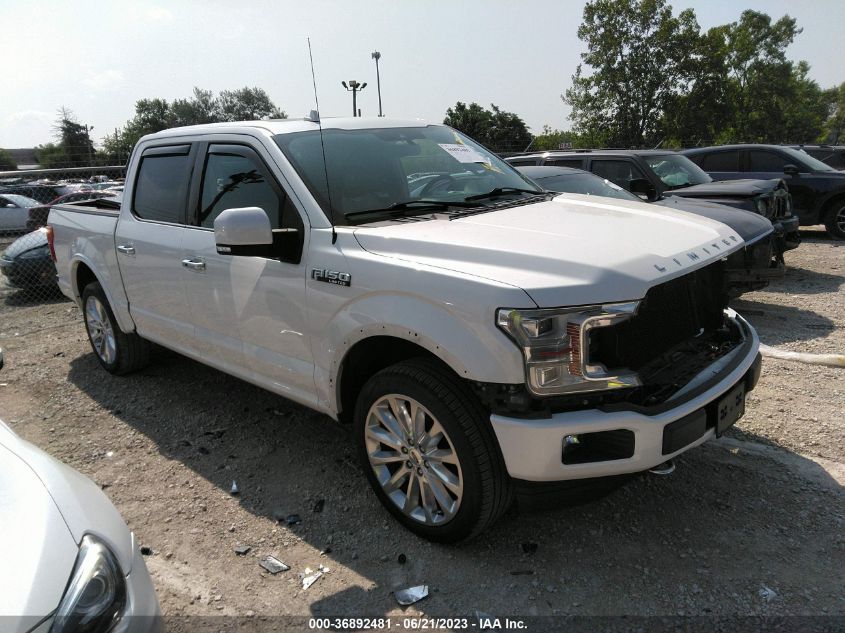 2019 FORD F-150 LIMITED - 1FTEW1EG5KFA86020