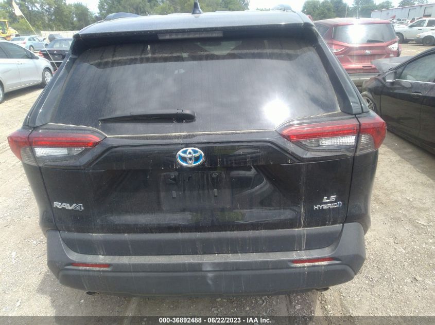 2022 TOYOTA RAV4 HYBRID LE - 4T3LWRFV2NU065664