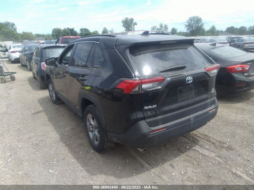 2022 TOYOTA RAV4 HYBRID LE - 4T3LWRFV2NU065664