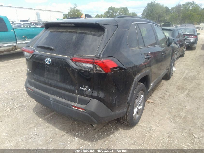 2022 TOYOTA RAV4 HYBRID LE - 4T3LWRFV2NU065664