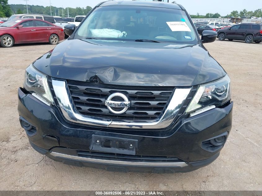 2017 NISSAN PATHFINDER S - 5N1DR2MN2HC669286
