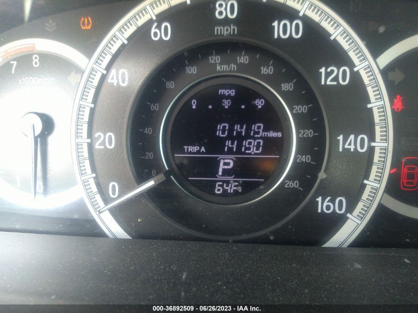 2016 HONDA ACCORD SEDAN EX-L - 1HGCR2F88GA088927