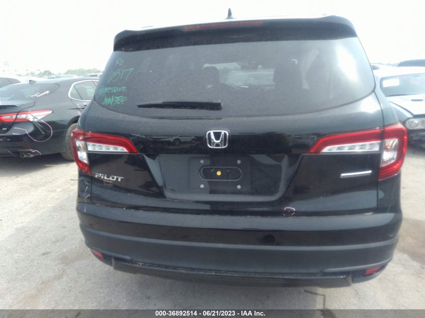 VIN 5FNYF5H27MB032097 2021 HONDA PILOT SPECIAL EDITION