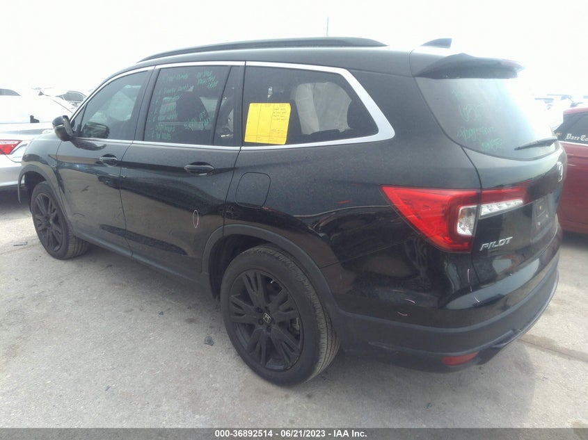 VIN 5FNYF5H27MB032097 2021 HONDA PILOT SPECIAL EDITION