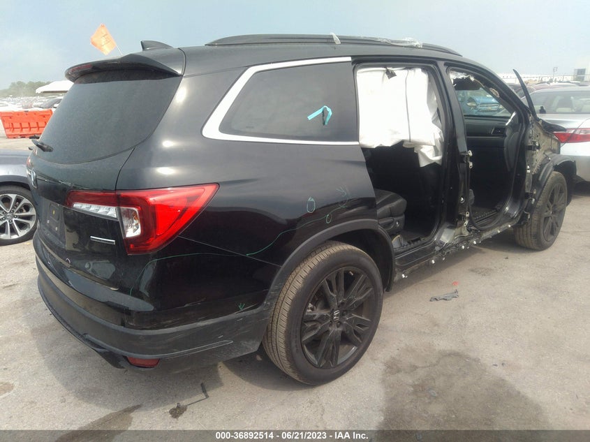 VIN 5FNYF5H27MB032097 2021 HONDA PILOT SPECIAL EDITION