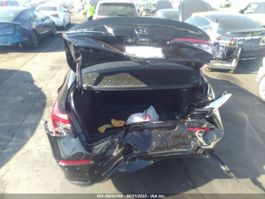 2023 HONDA CIVIC SEDAN EX - 2HGFE1F70PH314101