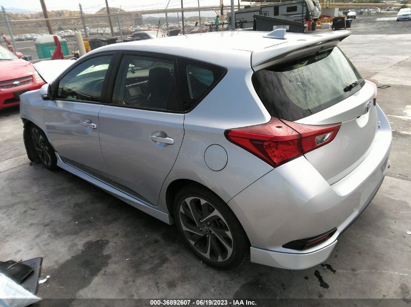 2017 TOYOTA COROLLA IM - JTNKARJE8HJ547572