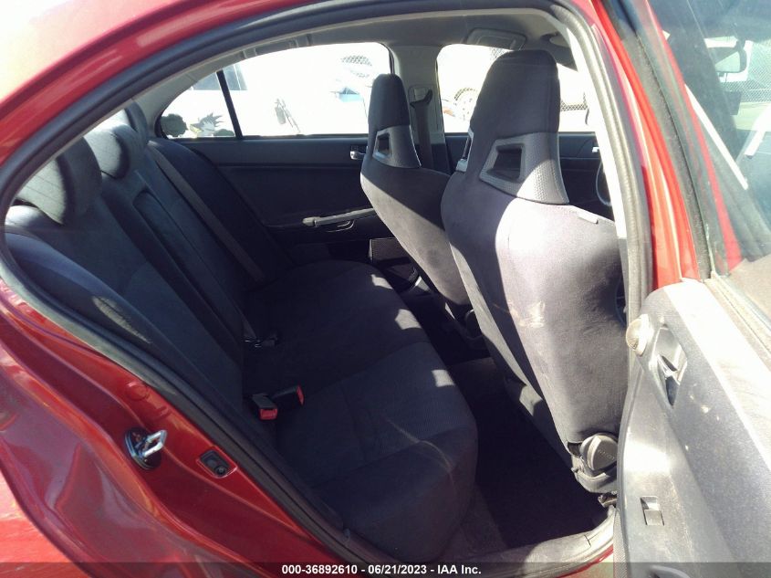 2013 MITSUBISHI LANCER EVOLUTION MR JA32W5FV7DU010688