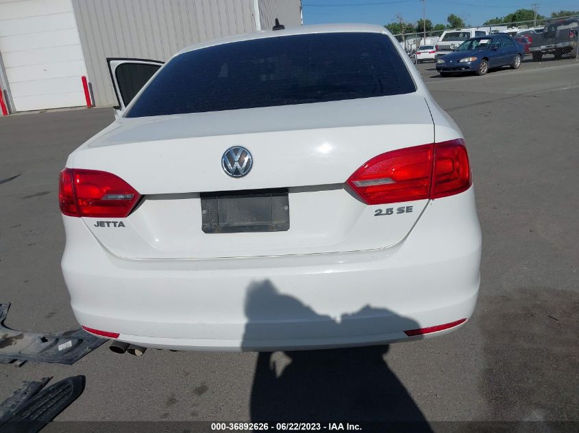 2013 VOLKSWAGEN JETTA SEDAN SE W/CONVENIENCE/SUNROOF - 3VWDP7AJXDM410317