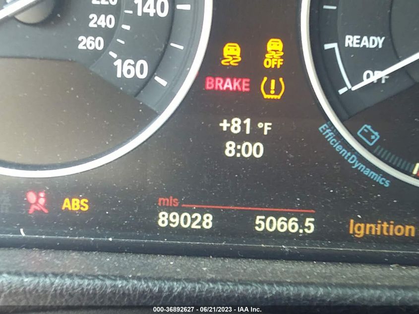 2013 BMW 3 SERIES 335I XDRIVE - WBA3B9G51DNR89770