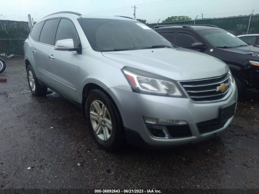 2014 CHEVROLET TRAVERSE LT - 1GNKVGKD9EJ374067