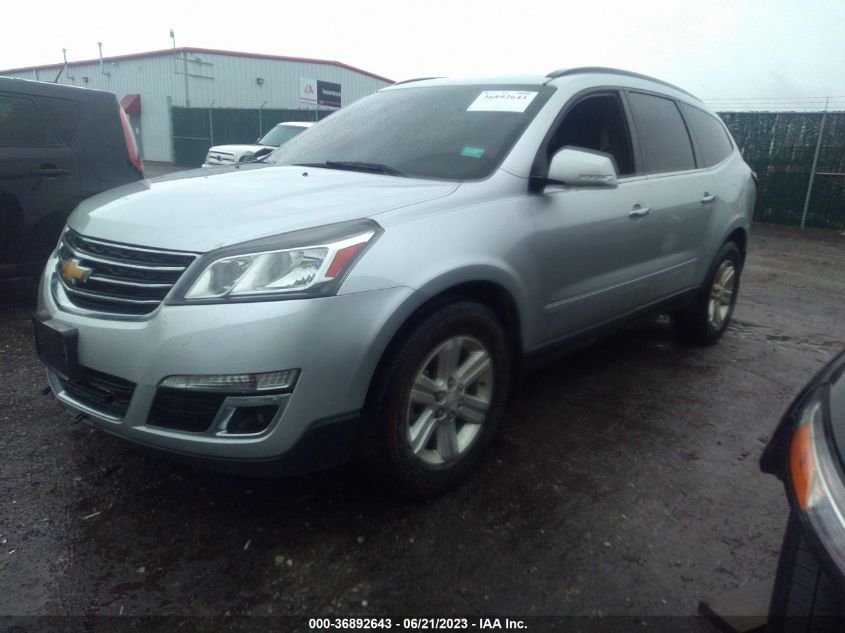 2014 CHEVROLET TRAVERSE LT - 1GNKVGKD9EJ374067