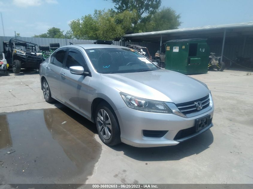 2014 HONDA ACCORD SEDAN LX - 1HGCR2F37EA007885