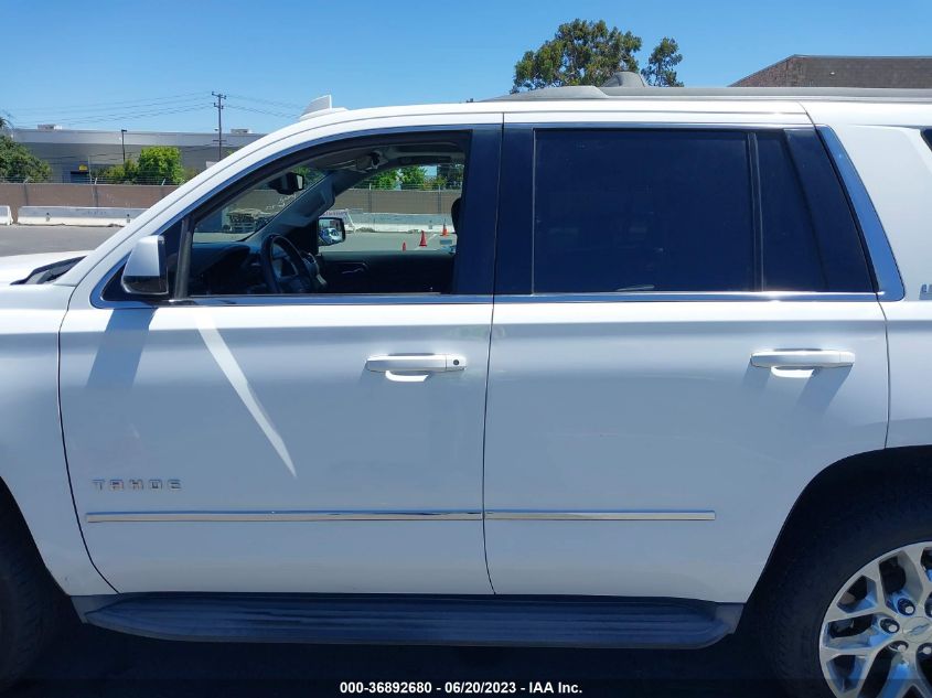 2016 CHEVROLET TAHOE LT - 1GNSKBKC5GR292991