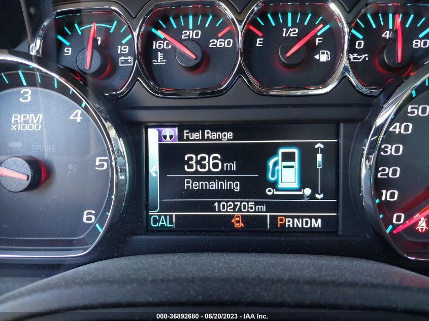 2016 CHEVROLET TAHOE LT - 1GNSKBKC5GR292991